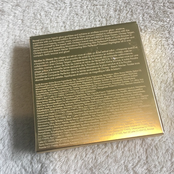 Becca Endless Summer Glow Highlighter Bronzer Chrissy BNIB - Picture 6 of 15